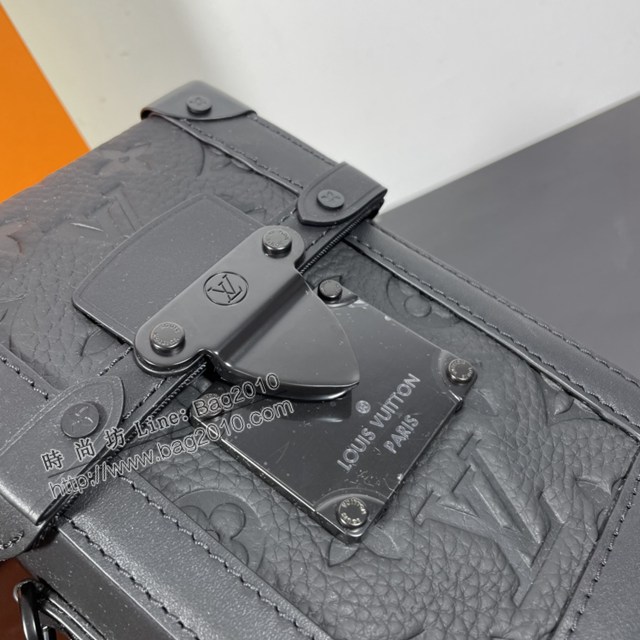 Lv路易威登2023專櫃新款Vertical Trunk迷你手袋 LV斜挎手機包 M82070 ydh5024